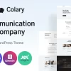 Colary Communication Company WordPress Theme 1.0.1 GPL Theme