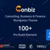 Conbiz – Business Consulting WordPress Theme 1.6 GPL Theme
