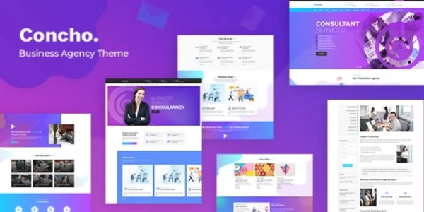 Concho  Consulting Services WordPress Theme 1.8 GPL Theme