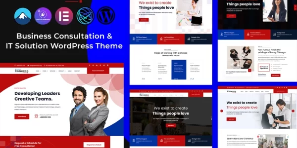 Conexco Business Consultation and IT WordPress Theme 1.0.0 GPL Theme