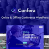 Confera Conference Event WordPress 1.0.0 GPL Theme