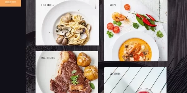 Cookery book receipts and cooking WordPress Theme 1.0.0 GPL Theme