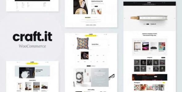 Craftit Artisan Shopping Theme 2 GPL Theme