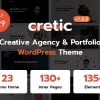 Cretic Creative Agency WordPress Theme 1.8.0 GPL Theme