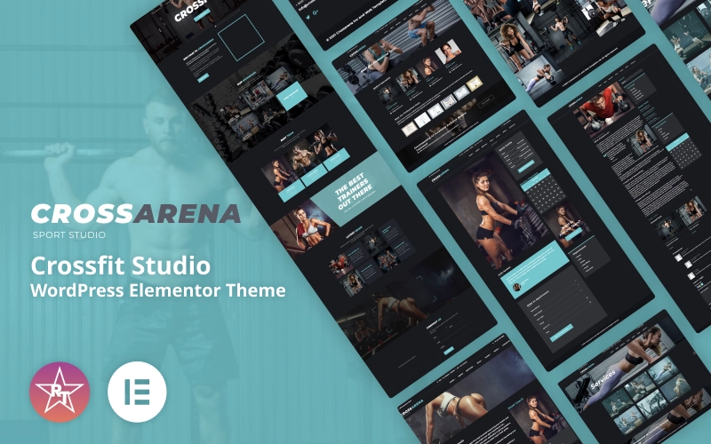 Cross Arena Crossfit Studio WordPress Elementor Theme WordPress Theme 1.0.0 GPL Theme
