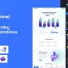 Cryptotend ICO Landing Page WordPress Theme 1.0.0 GPL Theme