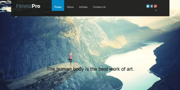 CyberChimps Fitness Pro WordPress Theme 1.2 GPL Theme
