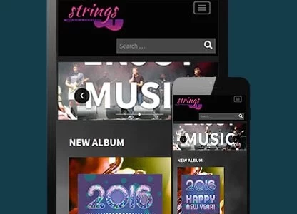 CyberChimps Strings WordPress Theme 1.1 GPL Theme