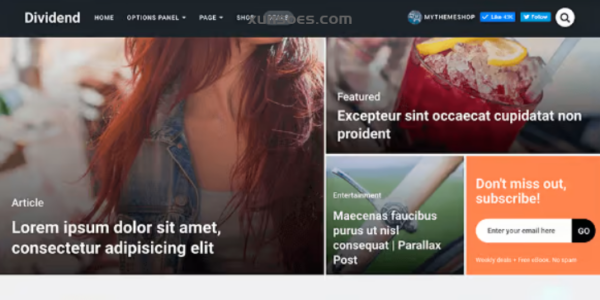 OboxThemes Capital WordPress Theme 1.3.6 GPL Theme