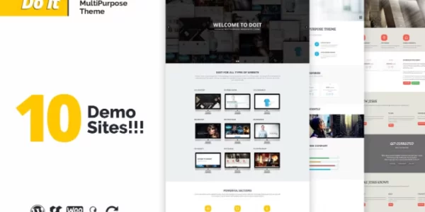 DOIT Creative Agency MultiPurpose Theme 1.6 GPL Theme