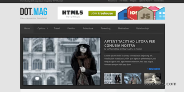 DOTMAG MULTIPURPOSE FLEXIBLE MAGAZINE WORDPRESS THEME 1.1.2 GPL Theme