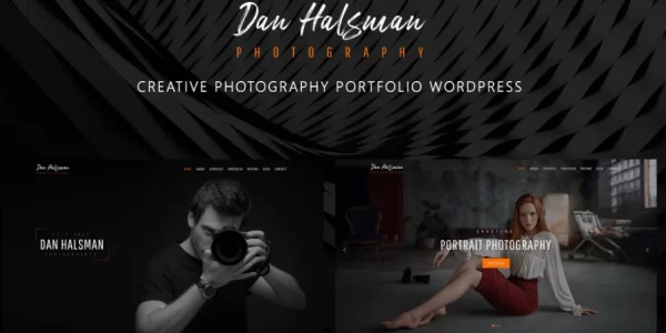 Dan – Creative Photography WordPress Theme 1.0 GPL Theme
