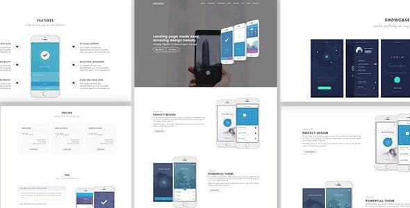 Decades App Showcase App Store WordPress Theme 1.0.6 GPL Theme