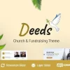 Deeds Best Responsive Nonprofit Church WordPress Theme 9.1 GPL Theme