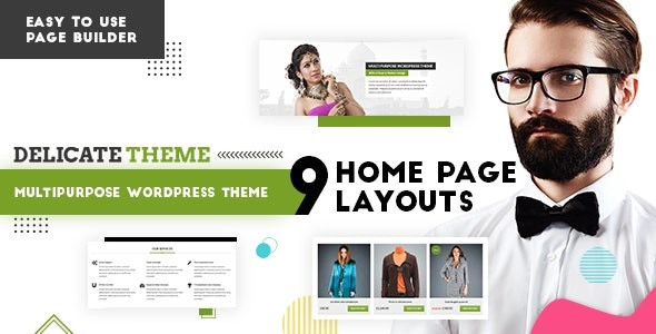 Delicate | Multipurpose WordPress 3.4 GPL Theme