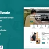 Delivcate – Logistic Transportation Service WordPress Theme 1.0.0 GPL Theme