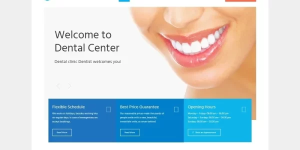 Dentalcenter Dental Clinic Responsive WordPress Theme 1.0.0 GPL Theme