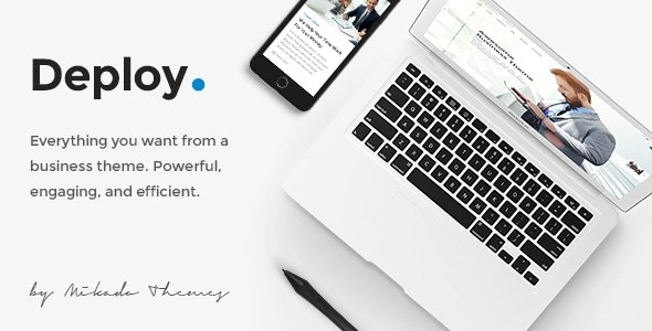 Deploy Consulting Business WordPress Theme 2.3 GPL Theme
