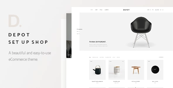 Depot eCommerce Theme 1.16 GPL Theme