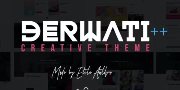 Derwati Trendy Creative Portfolio Theme 1.3 GPL Theme