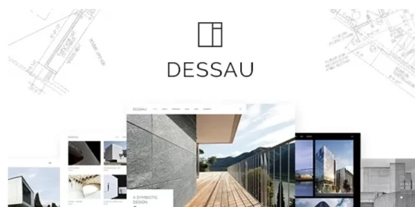 Dessau Contemporary Theme for Architects and Interior Designers 1.7 GPL Theme