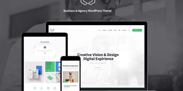 Deviox Business and Agency wordpress Theme 1.2.2 GPL Theme