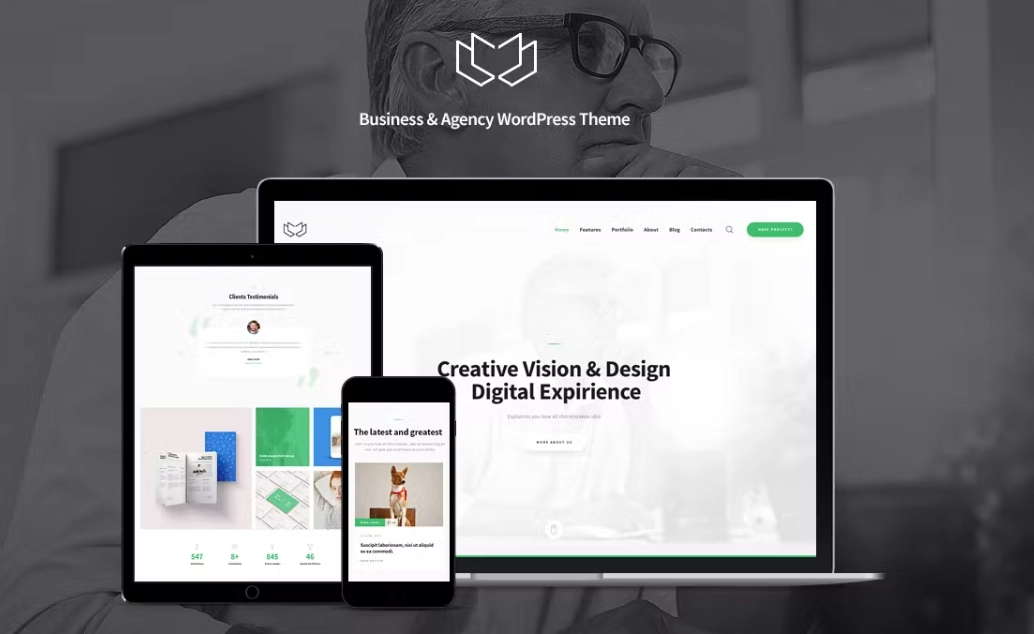 Deviox Business and Agency wordpress Theme 1.2.2 GPL Theme