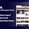 Dhepa News Portal WordPress Theme 1.0 GPL Theme