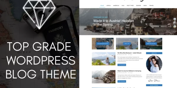 Diamond WordPress Travel Blog Theme WordPress Theme 1.1 GPL Theme