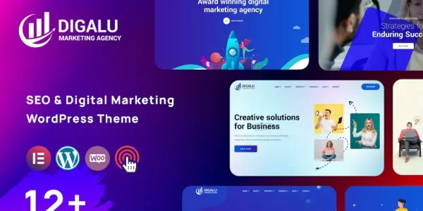 Digalu – SEO Digital Marketing WordPress Theme 1.0 GPL Theme