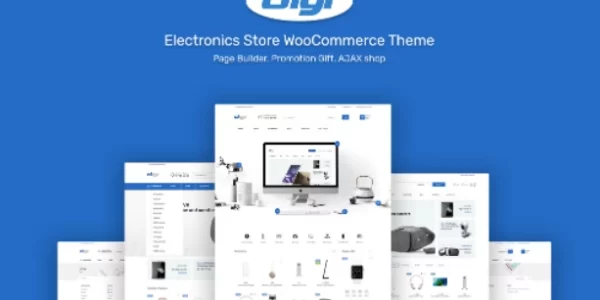 Digi Electronics Theme for WordPress 1.7.3 GPL Theme