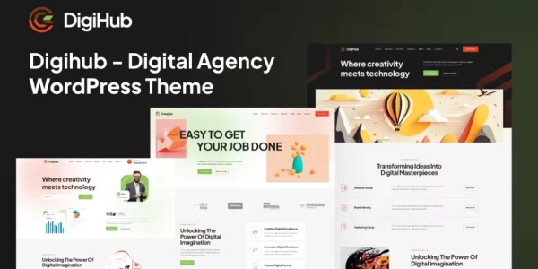 Digihub WordPress für digitale Agenturen 1.0 GPL Theme