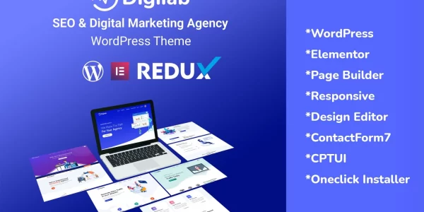 Digilab Digital Marketing Agency WordPress Theme 1.0.0 GPL Theme
