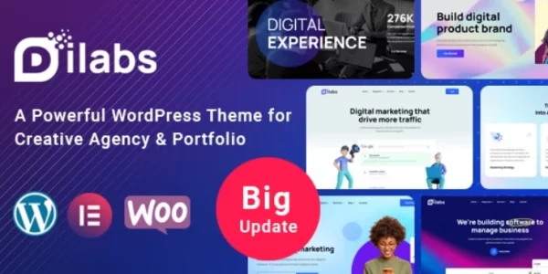 Dilabs Creative Agency 2.0 GPL Theme