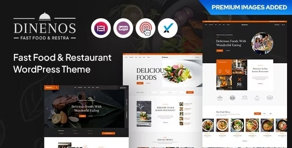 Dinenos Restaurant WordPress Theme 1.0.4 GPL Theme