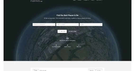 Directorist Directoria, Simple Directory Theme for WordPress 2.2.6 GPL Theme