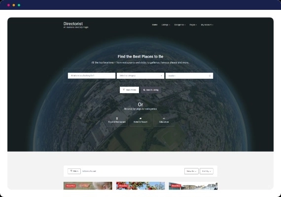 Directorist Directoria Simple Directory Theme for WordPress 2.2.9 GPL Theme