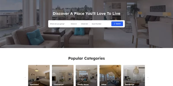 Directorist dHotels The Best Hotel Directory WordPress Theme 1.3 GPL Theme