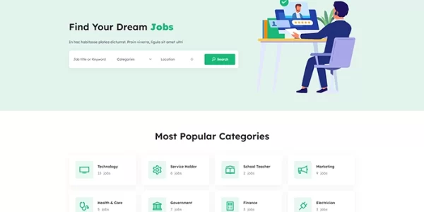 Directorist dJobs The Best Job Directory WordPress Theme 1.0 GPL Theme