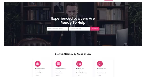 Directorist dLawyers Best Lawyer Directory WordPress Theme 1.13 GPL Theme