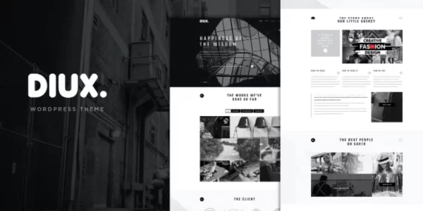 Diux WordPress Theme 1.3 GPL Theme