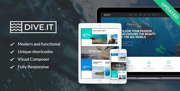 DiveIt 1.3.3 GPL Theme