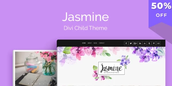 Divi Jasmine Blog  – AGS Divi Child Theme 2.0.1 GPL Theme