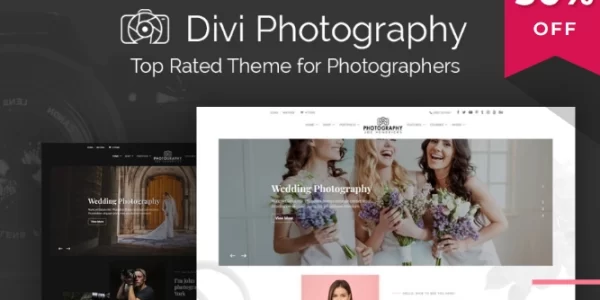 Divi Photography WP Zone 1.0.11 GPL Theme