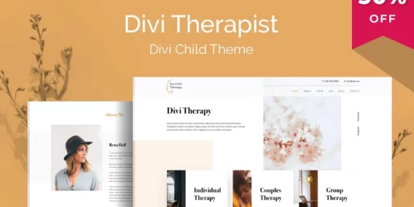 Divi Therapist 1.0.2 GPL Theme