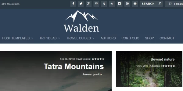 Divi Walden – AGS Divi Child Theme 1.1.1 GPL Theme