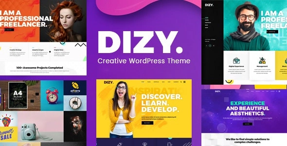 Dizy Creative Portfolio Theme 1.1.3 GPL Theme