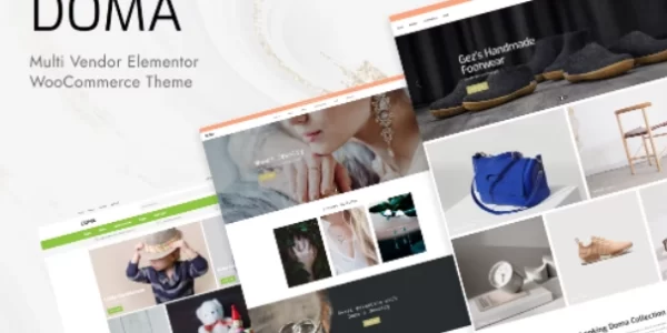 Doma Multi Vendor Elementor WooCommerce Theme 3.1.0 GPL Theme