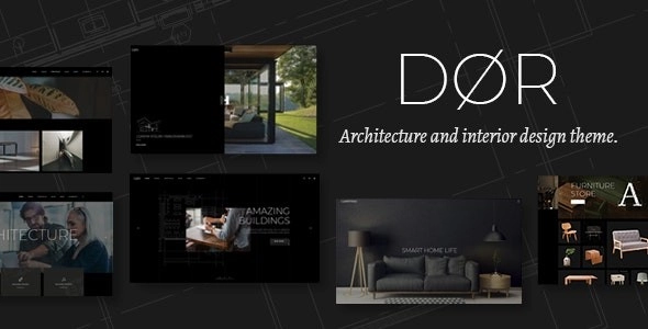 Dør Modern Architecture and Interior Design Theme 2.3 GPL Theme