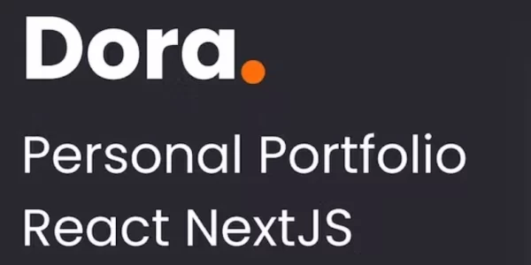 Dora  – Personal Portfolio WordPress Theme 1.0.0 GPL Theme